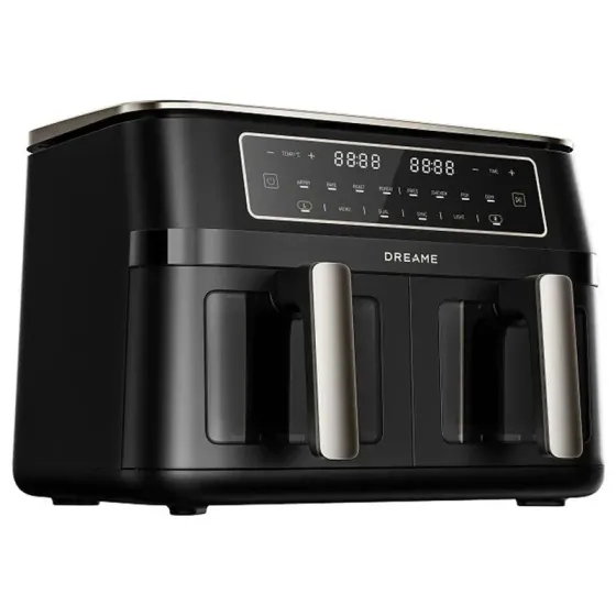 Аэрофритюрница с двумя отделениями Dreame AIR Fryer Dz30, 11 литров, черная. Тбилиси