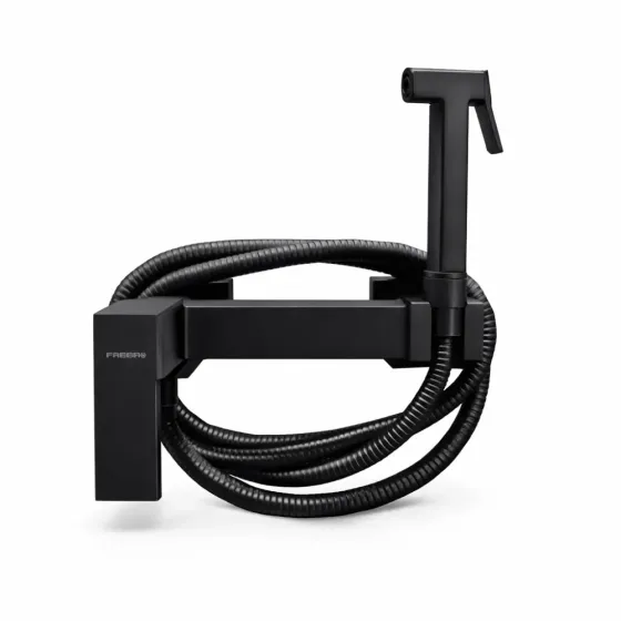 Large faucet with rectangular body RAM-15 01-15-10 Black Matt Tbilisi