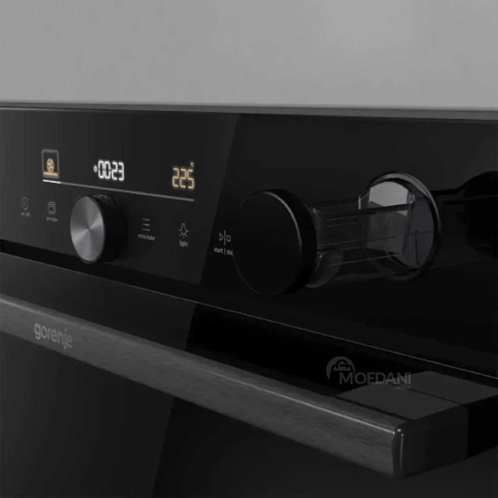 Ჩასაშენებელი ელექტრო ღუმელი Gorenje Bsa6747Dgwi შავი ფერში თბილისი - photo 4