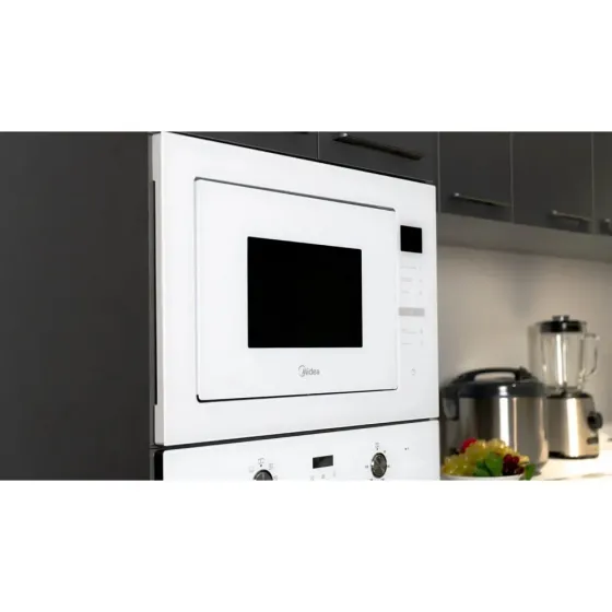 Встраиваемая микроволновая печь Midea Mi10250Gw мощностью 1450 Вт и объемом 25 литров идеально подходит для этих целей. Тбилиси