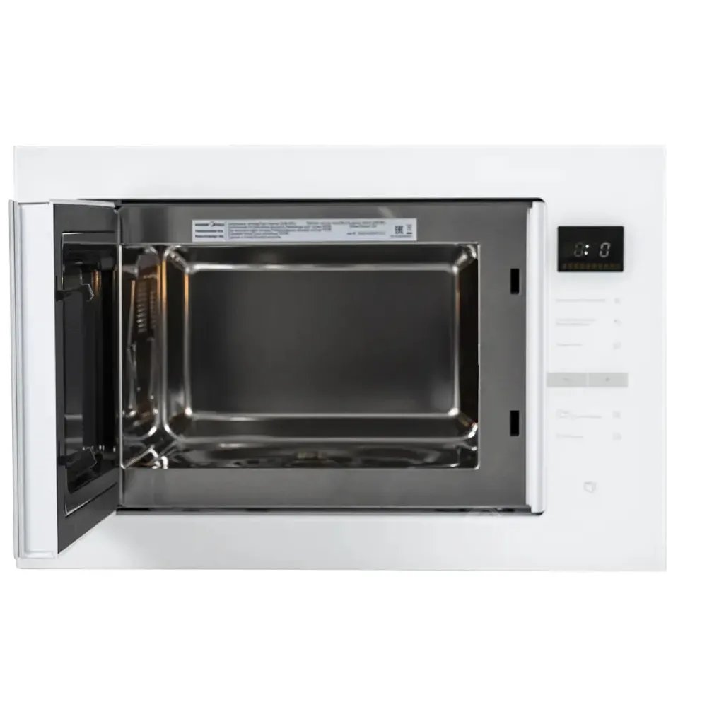 Ჩასაშენებელი მიკროტალღური ღუმელი Midea Mi10250Gw 1450 ვტ სიმძლავრითა და 25 ლიტრი მოცულობით იდეალურია თბილისი - photo 5