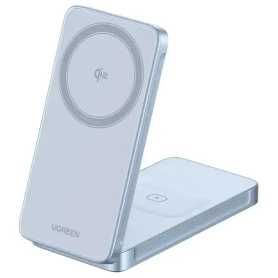 Беспроводное зарядное устройство Ugreen W756 (55963) MagFlow 2-в-1 — это компактное и мощное устройство. Тбилиси