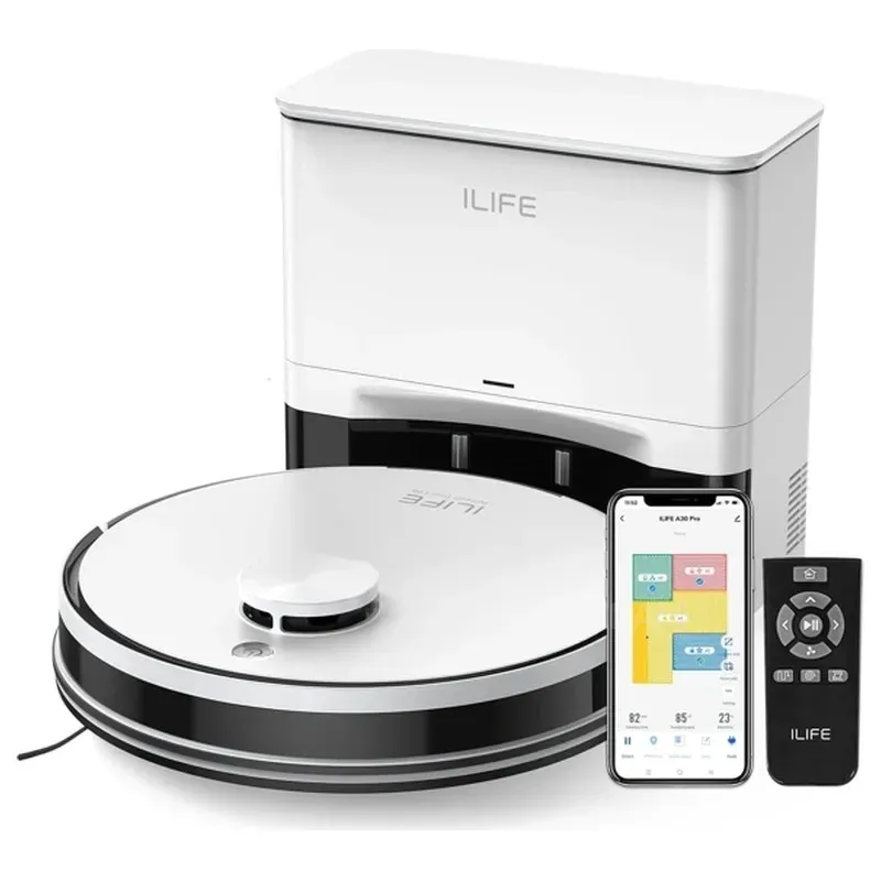 Რობოტი მტვერსასრუტი მშრალი და სველი წმენდით Ilife A30 PRO, 5000Pa, Lidar თბილისი - photo 1