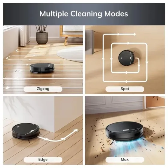 Რობოტი მტვერსასრუტი მშრალი და სველი წმენდით Ilife V9 PRO 3000Pa შეწოვის ძალით თბილისი