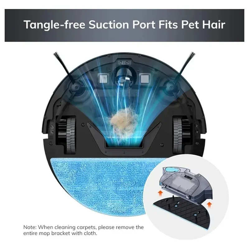 Რობოტი მტვერსასრუტი მშრალი და სველი წმენდით Ilife V9 PRO 3000Pa შეწოვის ძალით თბილისი - photo 2