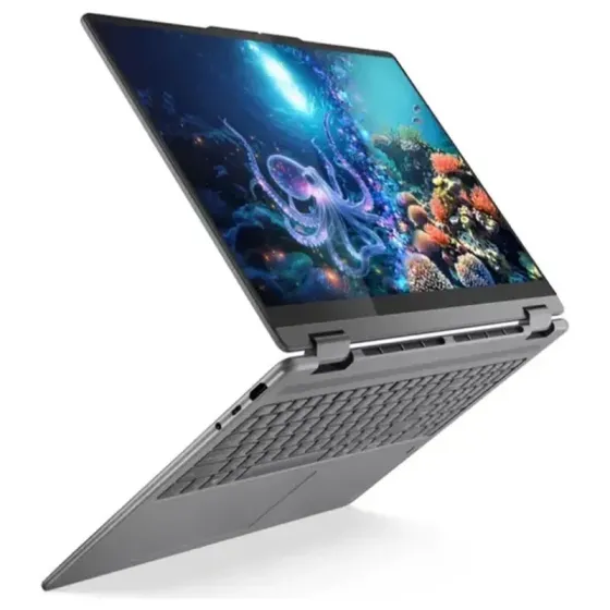 Ნოუთბუქი 2-1-ში Lenovo Yoga 7 სენსორული Oled ეკრანით Core Ultra 7 32Gb 1TB SSD 14'' Luna Grey თბილისი