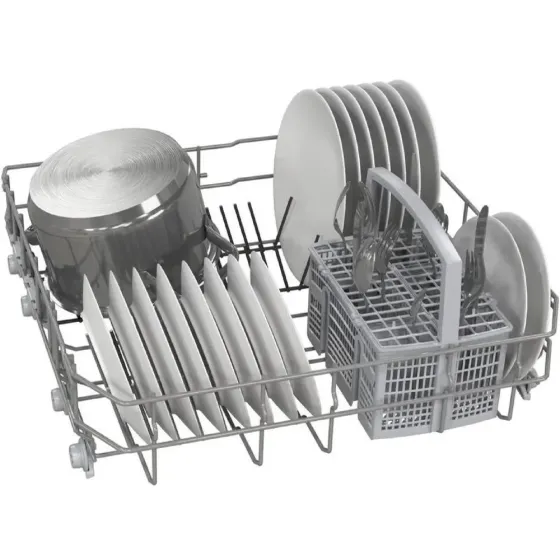 Встраиваемая посудомоечная машина Bosch Smv26Dx00T (D, 48 дБ) белого цвета. Тбилиси