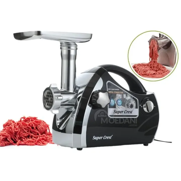 Ხორცსაკეპი Super Crest SCT-2030 (2500 W, 3.7 KG) Silver თბილისი - photo 1