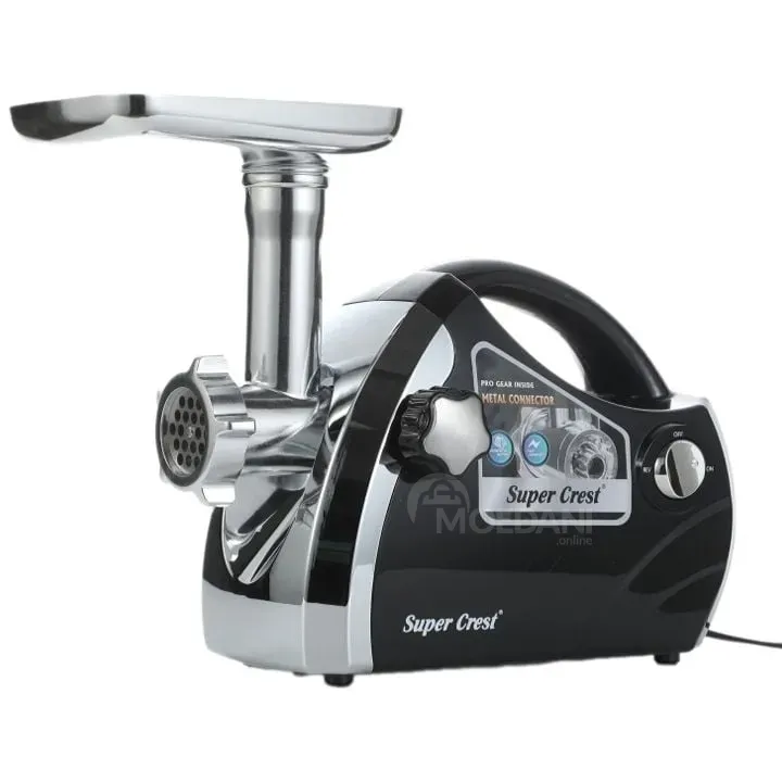 Ხორცსაკეპი Super Crest SCT-2030 (2500 W, 3.7 KG) Silver თბილისი - photo 2