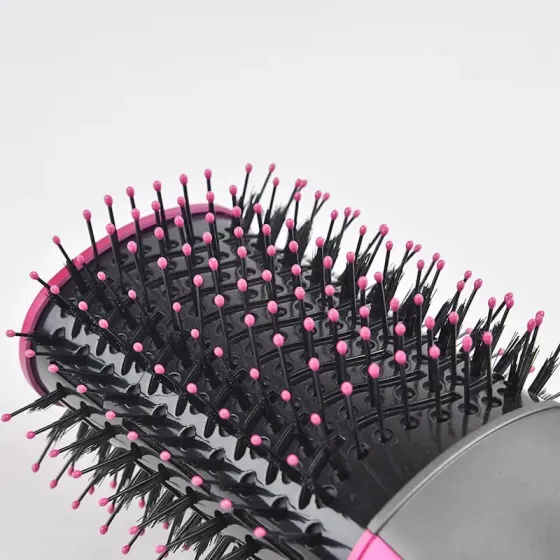 Электрическая расческа для волос DSP 50052 (1000 Вт, 160–210 °C), черная/розовая Тбилиси
