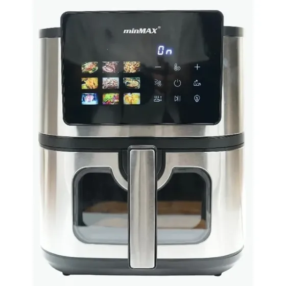 Აეროგრილი Minmax MNF-8029W (2400W, 12L) ვერცხლისფერი თბილისი