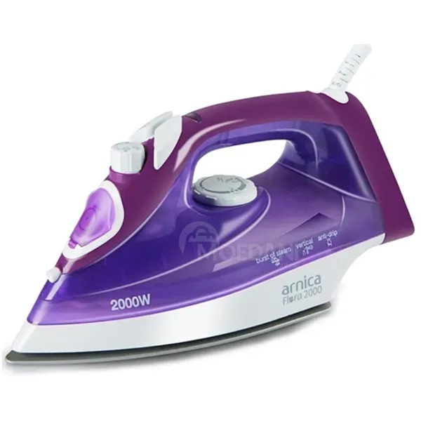 Ორთქლის უთო Arnica Ut61041, 2000W, Steam Iron, Purple თბილისი - photo 1