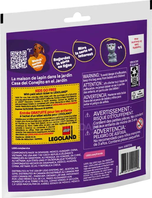 Конструкция для хранения вещей, домик для кролика в саду, 30722 | Друзья - Lego Тбилиси - изображение 3