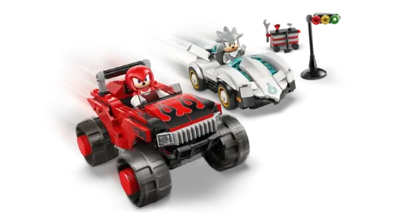 LEGO Silver'S CAR VS. Knuckles' Monster Truck 77118 Tbilisi
