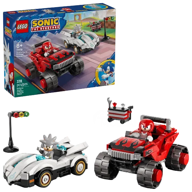 LEGO Silver'S CAR VS. Knuckles' Monster Truck 77118 Tbilisi - photo 1
