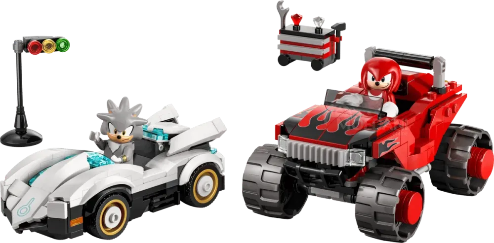 LEGO Silver'S CAR VS. Knuckles' Monster Truck 77118 Tbilisi - photo 2