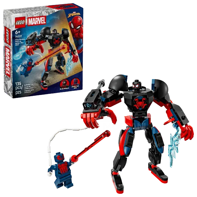 Ასაწყობი კონსტრუქცია Miles Morales Mech VS. Spider-MAN 2099 76337 | Marvel თბილისი - photo 1