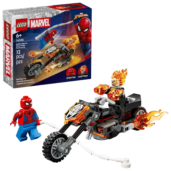 Ასაწყობი კონსტრუქცია Spider-MAN VS. Ghost Rider Motorcycle - Marvel - Lego თბილისი - photo 1