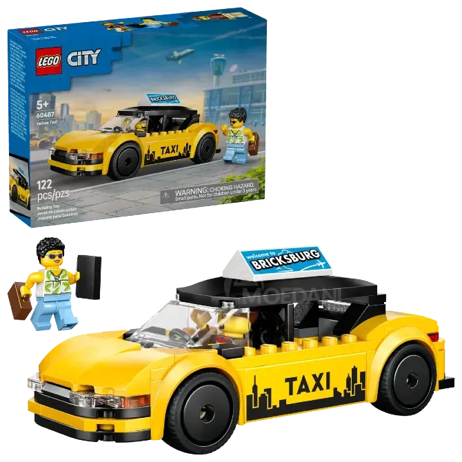 Конструктор «Желтое такси» 60487 | Lego City Тбилиси - изображение 1