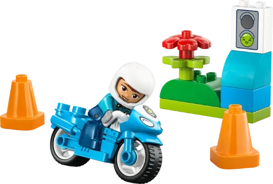 Lego Duplo 10471 Blue Police Motorcycle Tbilisi