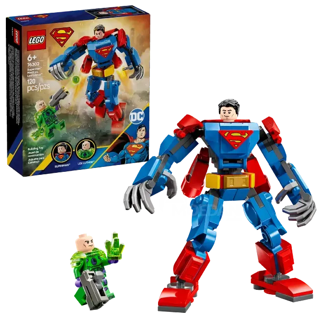 Набор Lego Super Heroes 76302 Супермен-механик против Лекса Лютора Тбилиси - изображение 1