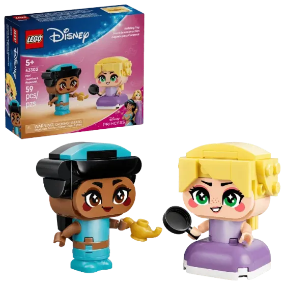 Конструктор для хранения Мини Жасмин и Рапунцель 43303 | Disney Тбилиси
