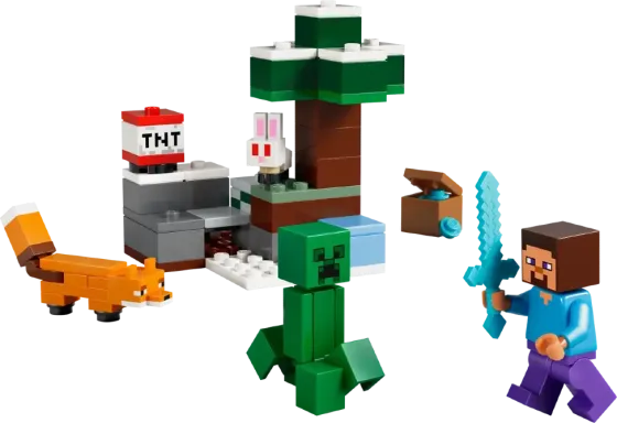 Ასაწყობი კონსტრუქცია Steve'S Taiga Adventure 21583 | Minecraft | BUY Online თბილისი