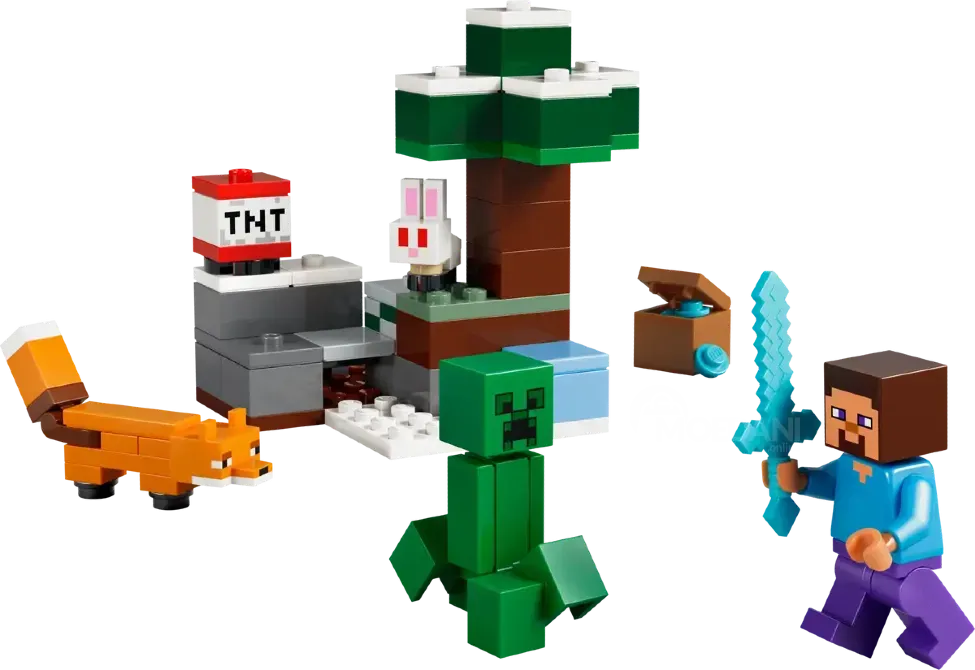 Ასაწყობი კონსტრუქცია Steve'S Taiga Adventure 21583 | Minecraft | BUY Online თბილისი - photo 2