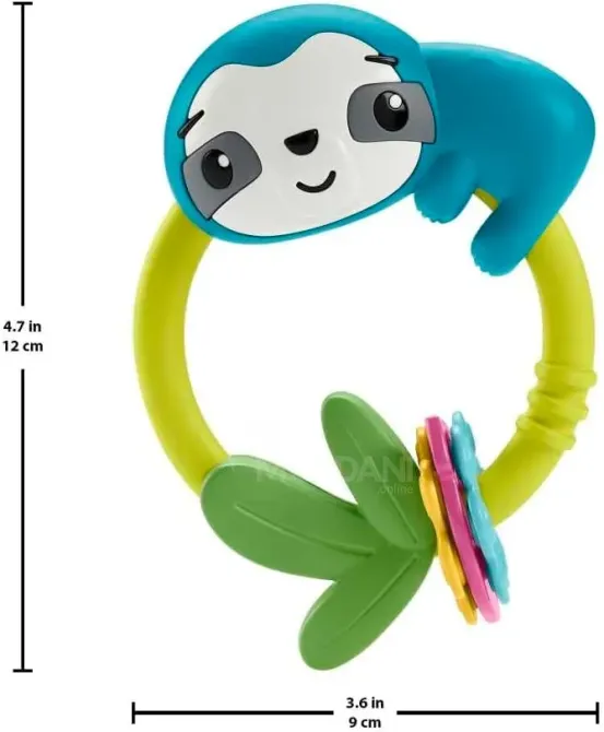 Სათამაშო Fisher-Price Mattel Animal Rings Assorted Models, Multicolor თბილისი - photo 4