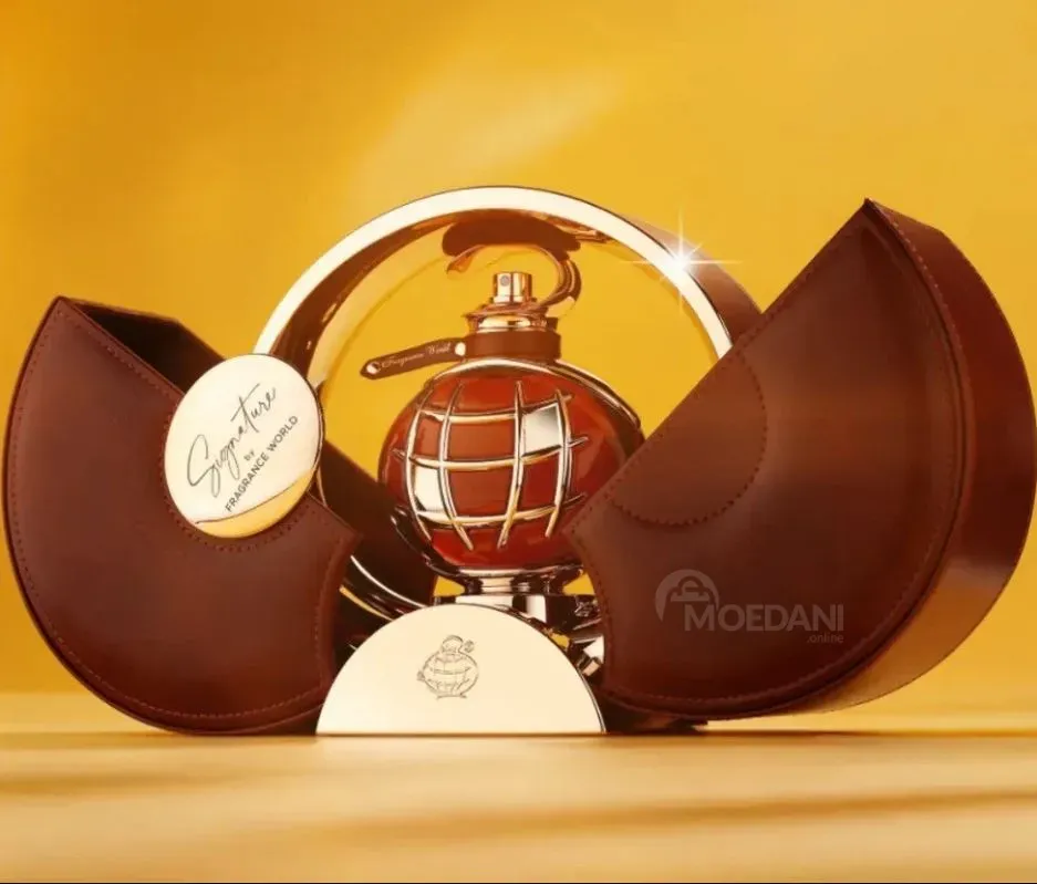 Მამაკაცის სუნამო Signature Brown BY Fragrance World - Super Rich თბილისი - photo 1