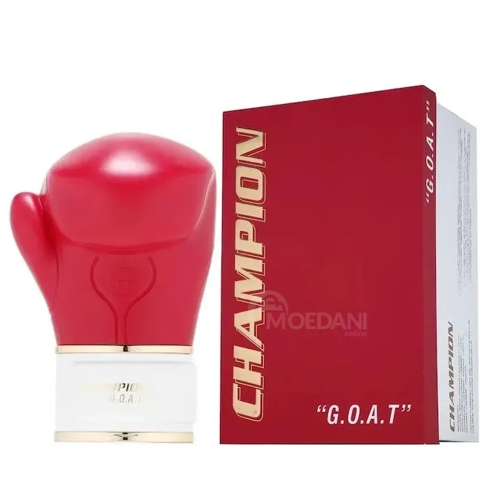 Მამაკაცის სუნამო Champion G.O.A.T Fragrance World 100 ML თბილისი - photo 2