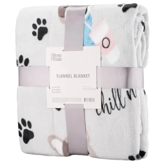 Პლედი Ardesto Art0112Pb, Blanket, Bulldog Coffee თბილისი