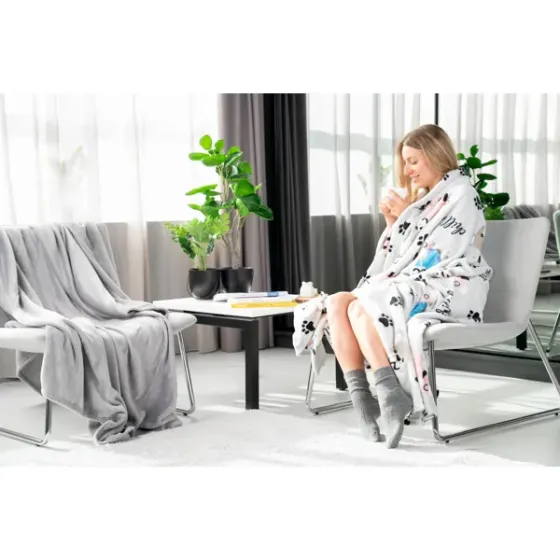 Პლედი Ardesto Art0112Pb, Blanket, Bulldog Coffee თბილისი