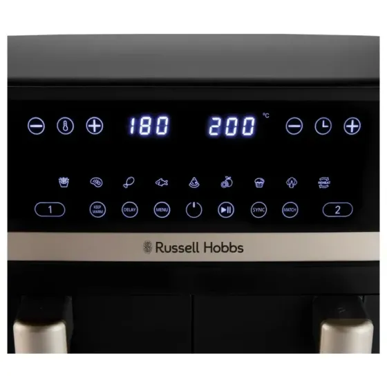Აეროგრილი Russell Hobbs 27680-56 Satisfry Dual Basket 9 ლ თბილისი