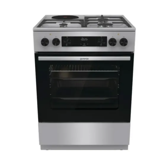 Გაზქურა Gorenje Gk6C62Xc (71ლ, ვერცხლისფერი) თბილისი