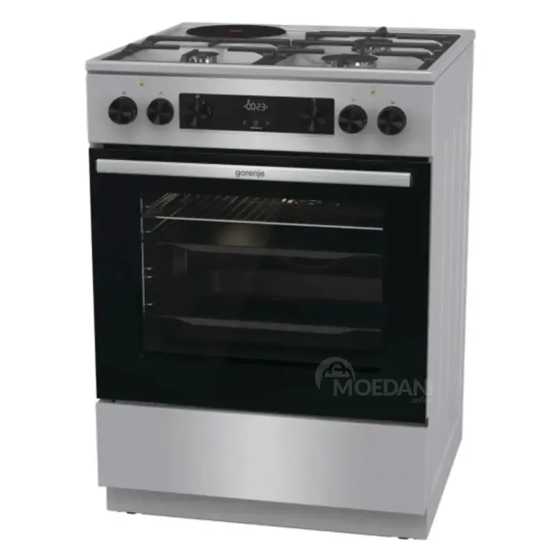 Gas oven Gorenje Gk6C62Xc (71L, silver) Tbilisi - photo 1