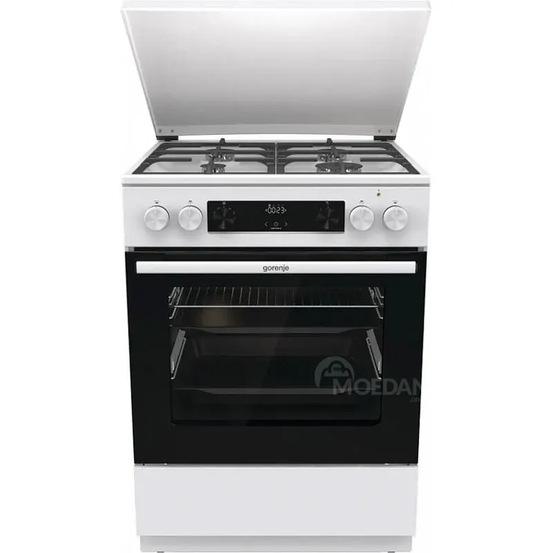 Газовая духовка Gorenje Gks6C71Wf (71л, белая) Тбилиси - изображение 1
