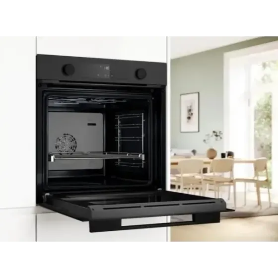 Ჩასაშენებელი ელექტრო ღუმელი Bosch Hua736Eg0T (76ლ, შავი) თბილისი