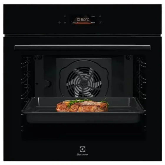 Ჩასაშენებელი ღუმელი პიროლიზური წმენდით Electrolux Loe8P38Z 72ლ A+ შავი თბილისი