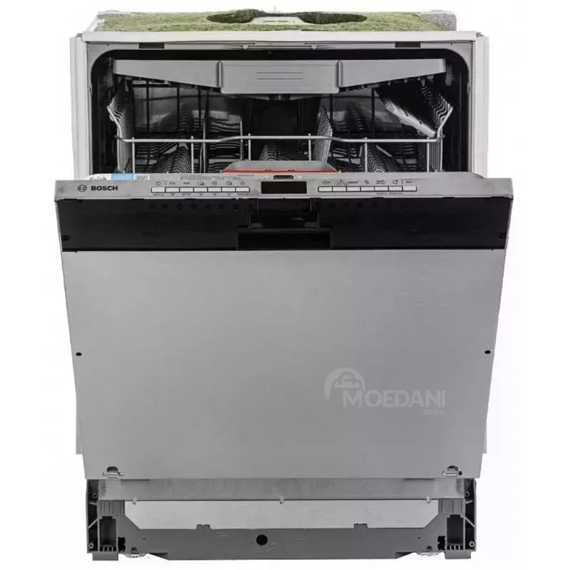 Встраиваемая посудомоечная машина Bosch Smv4Hmx25Q, A, серебристая. Тбилиси - изображение 2