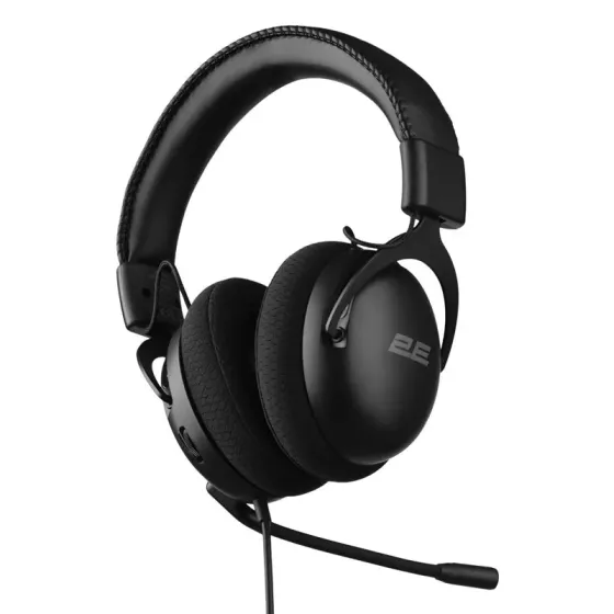 Headphones 2E 2E-Hg310V2-BK Hg310 V2 (Mini-Jack, 1.5M) Black Tbilisi