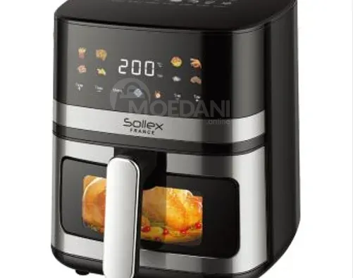 2000W 6.2ლიტრი აეროგრილი Sollex თბილისი - photo 1