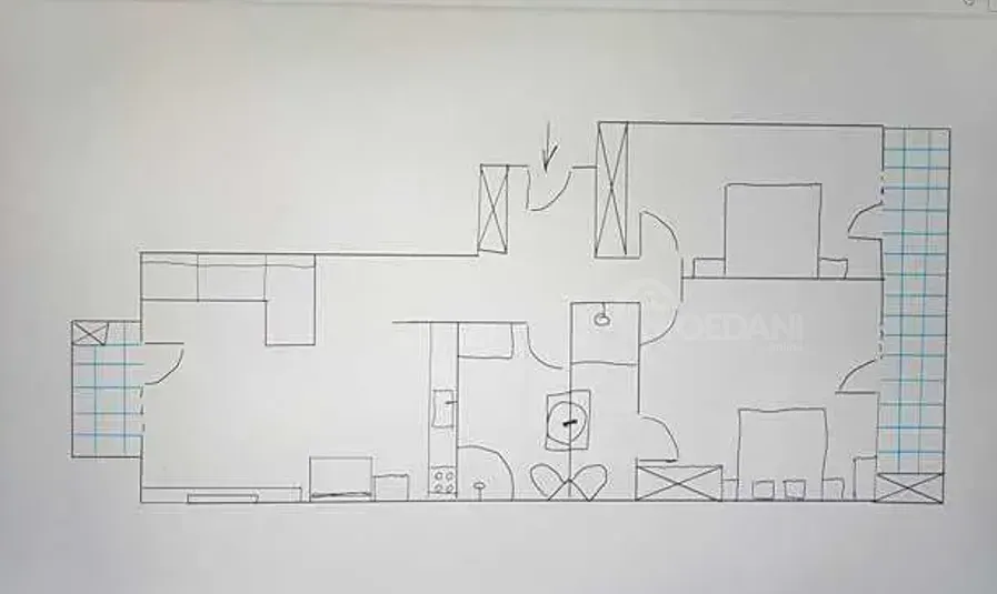 Apartments For Sale three-room 86м² 10/14 floor Tbilisi - photo 10