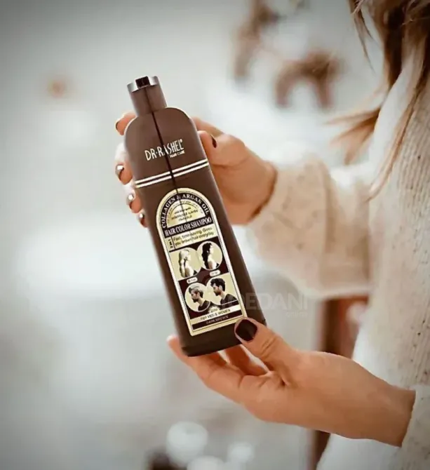 Საღებავი შამპუნი კოლაგენისა და არგანის ზეთის შემცველობით ყავისფერი - DR.Rashel Collagen & Argan OIL თბილისი - photo 3