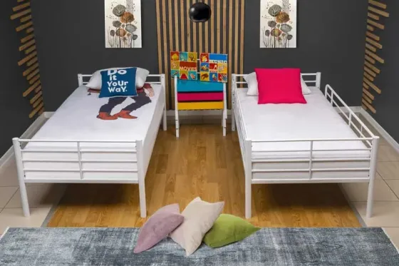 Ტრანსფორმერი ორსართულიანი მეტალის საწოლი არის უნიკალური და პრაქტიკული არჩევანი თქვენს სახლში. თბილისი