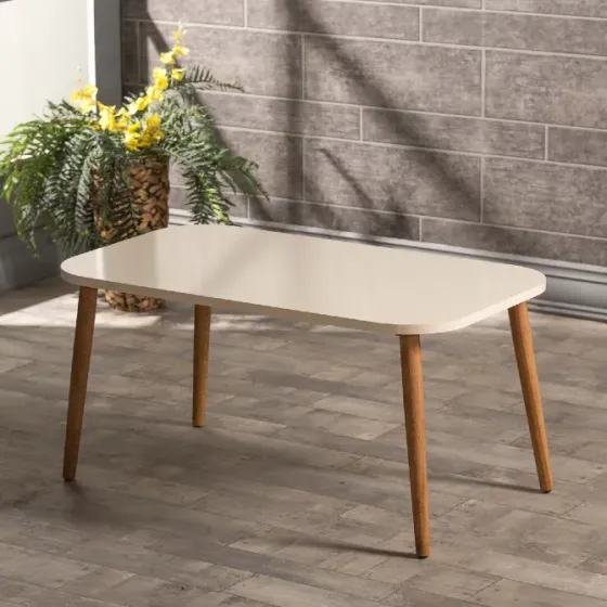 Ყავის მაგიდა თეთრი Coffe Table White თბილისი