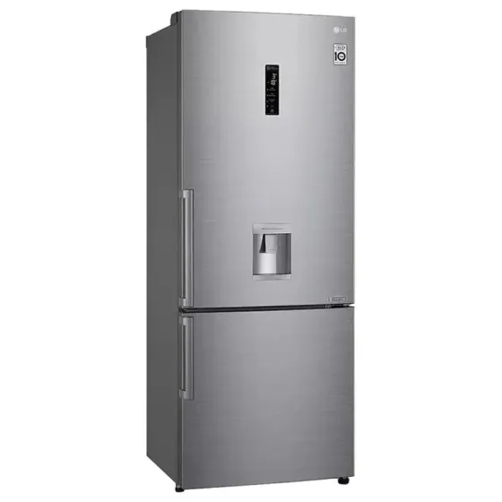 Холодильник-комбо LG GR-F589Blcm класса A++ 446 л, серебристый Тбилиси