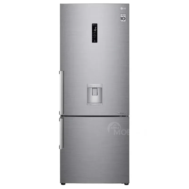 Холодильник-комбо LG GR-F589Blcm класса A++ 446 л, серебристый Тбилиси - изображение 1