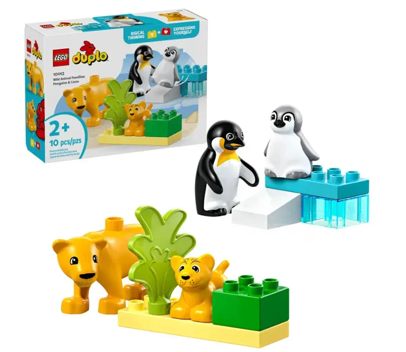 Ლეგო Lego Constructor Wild Animal Families: Penguins & Lions (10442) თბილისი - photo 1