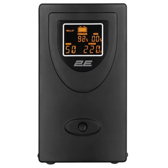 Uninterruptible power supply 2E Dd2000, 2000Va/1200W, LCD, USB, 2xSchuko Tbilisi